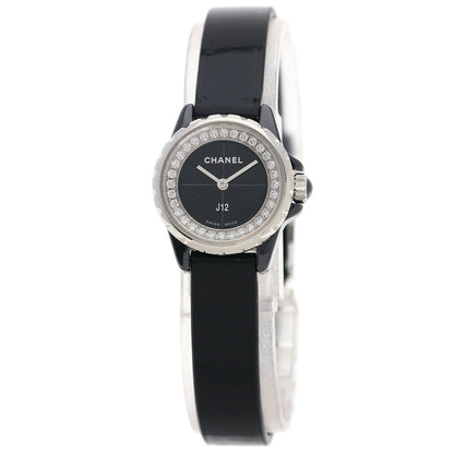 CHANEL シャネル H4663 J12 XS ダイヤモンド 腕時計 セラミック レディース 中古