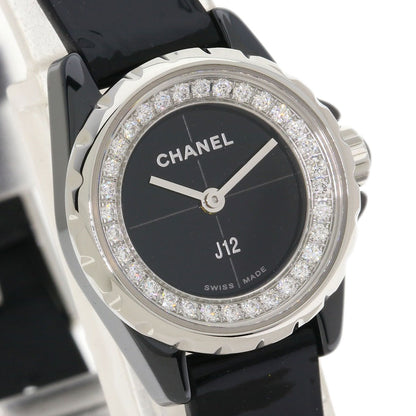 CHANEL シャネル H4663 J12 XS ダイヤモンド 腕時計 セラミック レディース 中古