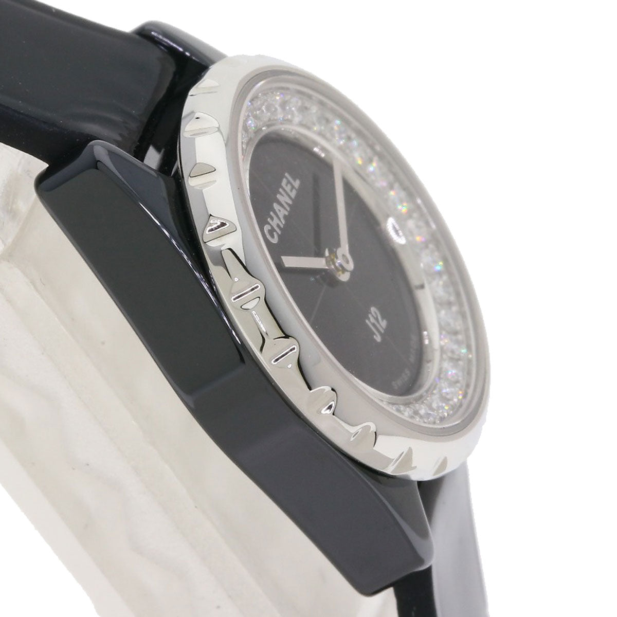 CHANEL シャネル H4663 J12 XS ダイヤモンド 腕時計 セラミック レディース 中古