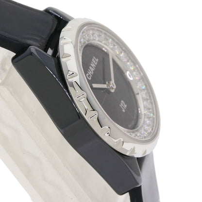 CHANEL シャネル H4663 J12 XS ダイヤモンド 腕時計 セラミック レディース 中古