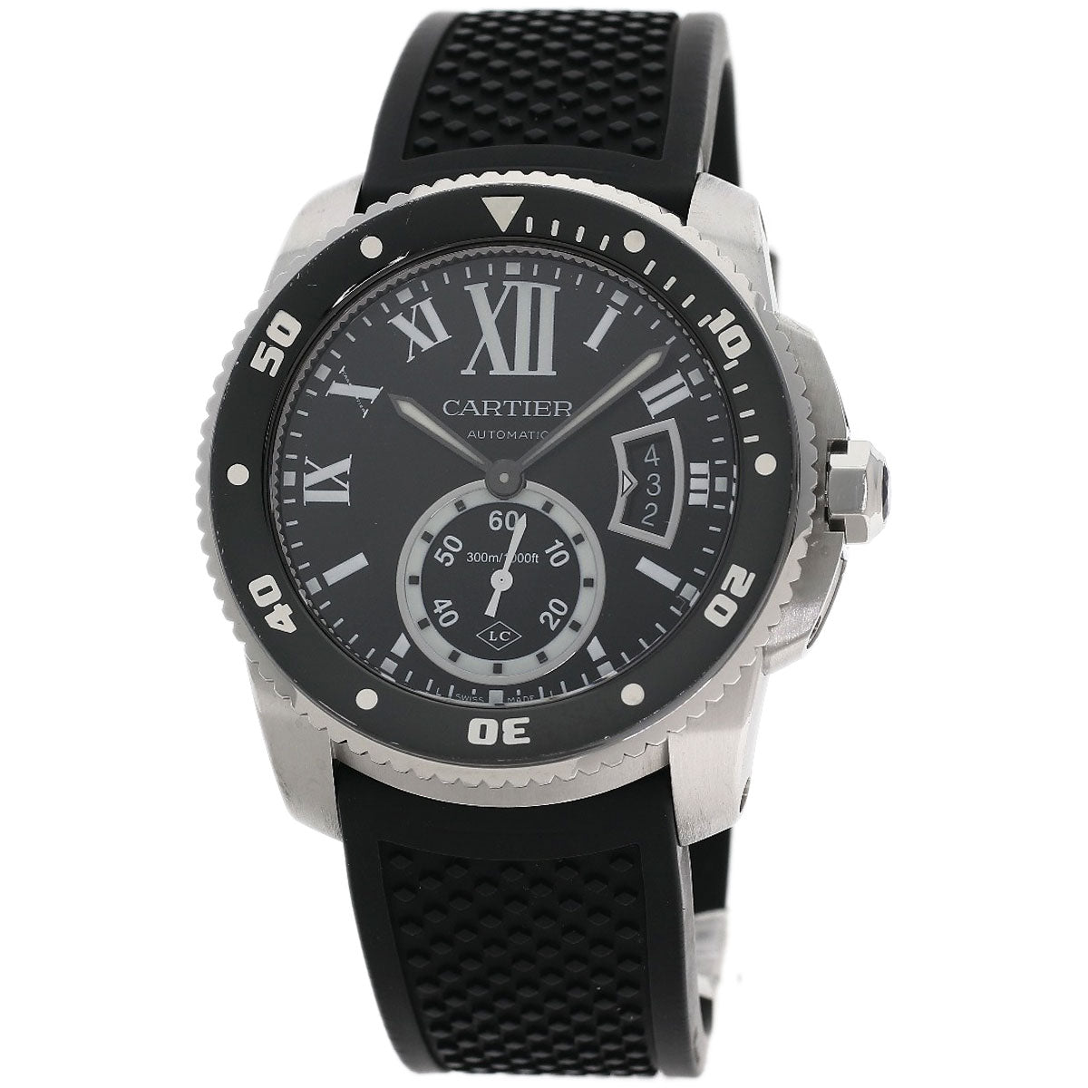 CARTIER カルティエ W7100056 カリブル ドゥ カルティエ 腕時計 SS メンズ 中古