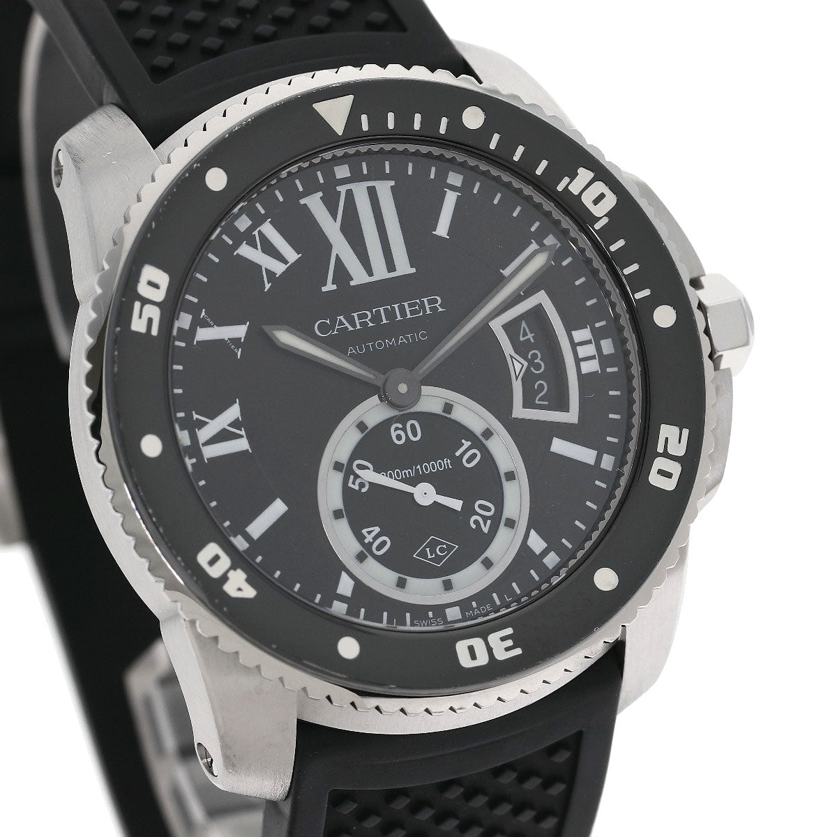 CARTIER カルティエ W7100056 カリブル ドゥ カルティエ 腕時計 SS メンズ 中古