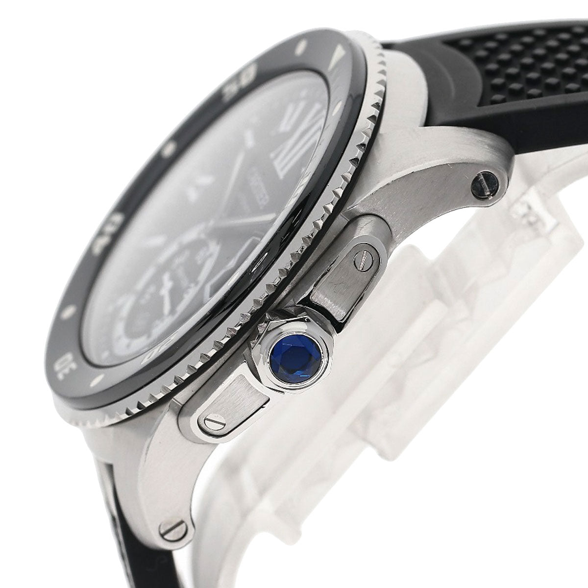 CARTIER カルティエ W7100056 カリブル ドゥ カルティエ 腕時計 SS メンズ 中古