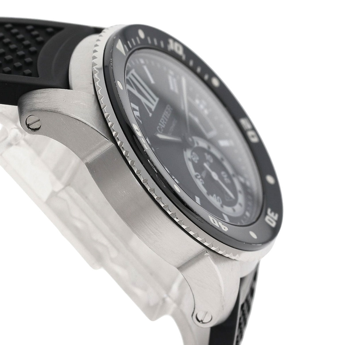 CARTIER カルティエ W7100056 カリブル ドゥ カルティエ 腕時計 SS メンズ 中古