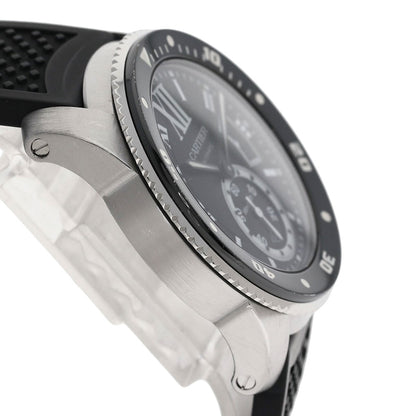 CARTIER カルティエ W7100056 カリブル ドゥ カルティエ 腕時計 SS メンズ 中古
