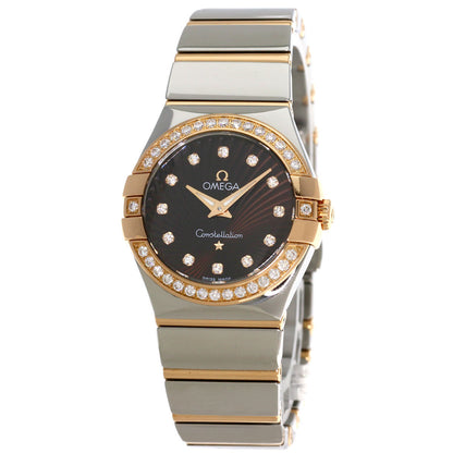 OMEGA オメガ 123.25.27.60.63.002 コンステレーション ポリッシュ 腕時計 SS レディース 中古