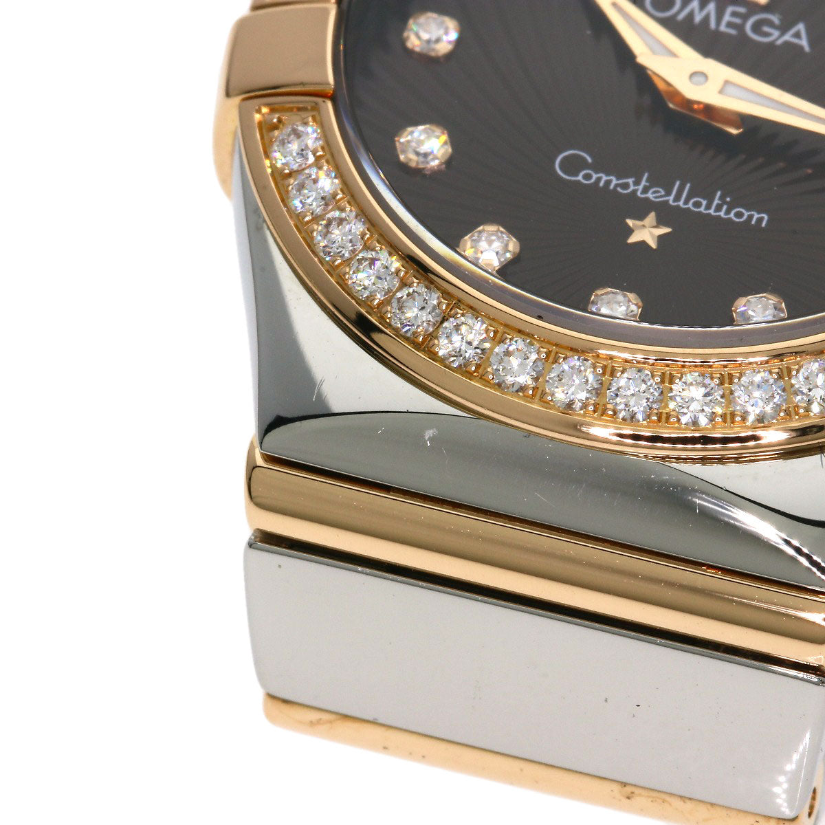 OMEGA オメガ 123.25.27.60.63.002 コンステレーション ポリッシュ 腕時計 SS レディース 中古