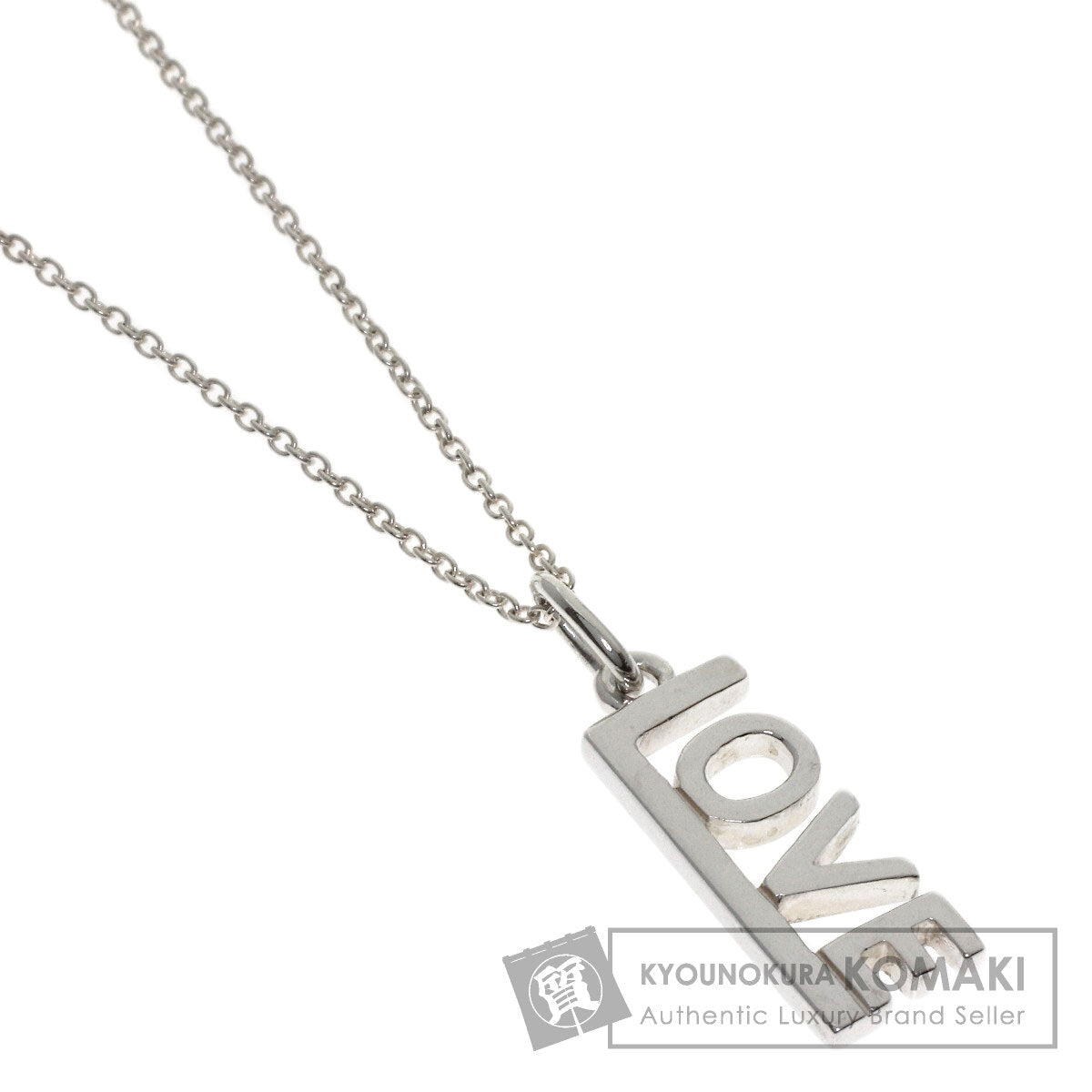 ティファニー ラブ LOVE ロゴ ネックレス 中古 商品画像1