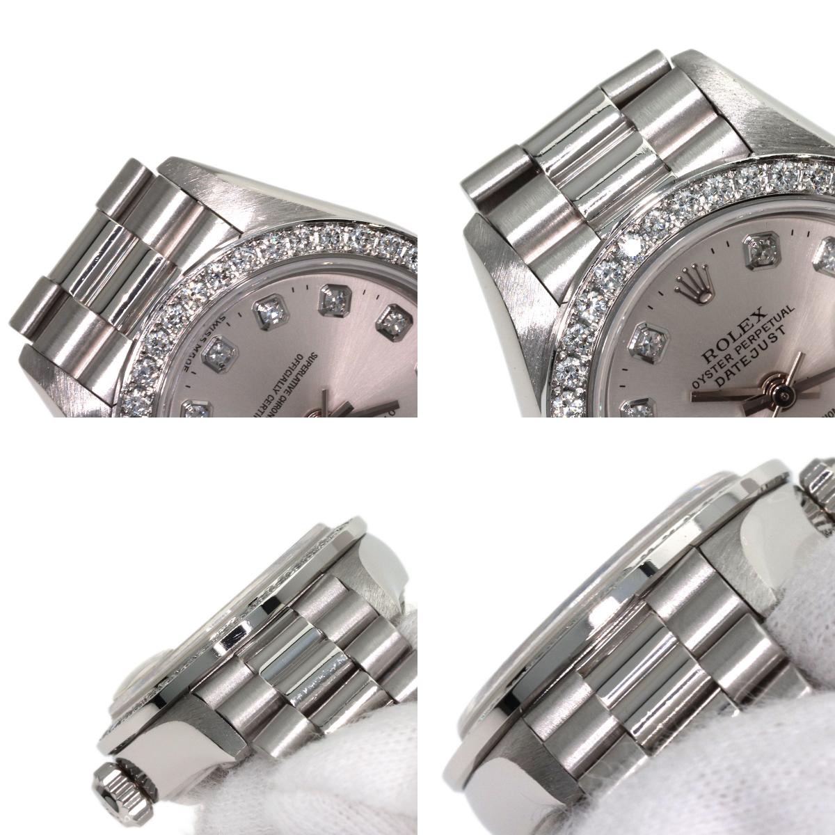 ロレックス 69136G デイトジャスト 10P ダイヤモンド 腕時計 中古 商品画像16