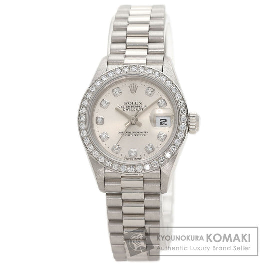 ロレックス 69136G デイトジャスト 10P ダイヤモンド 腕時計 中古 商品画像1