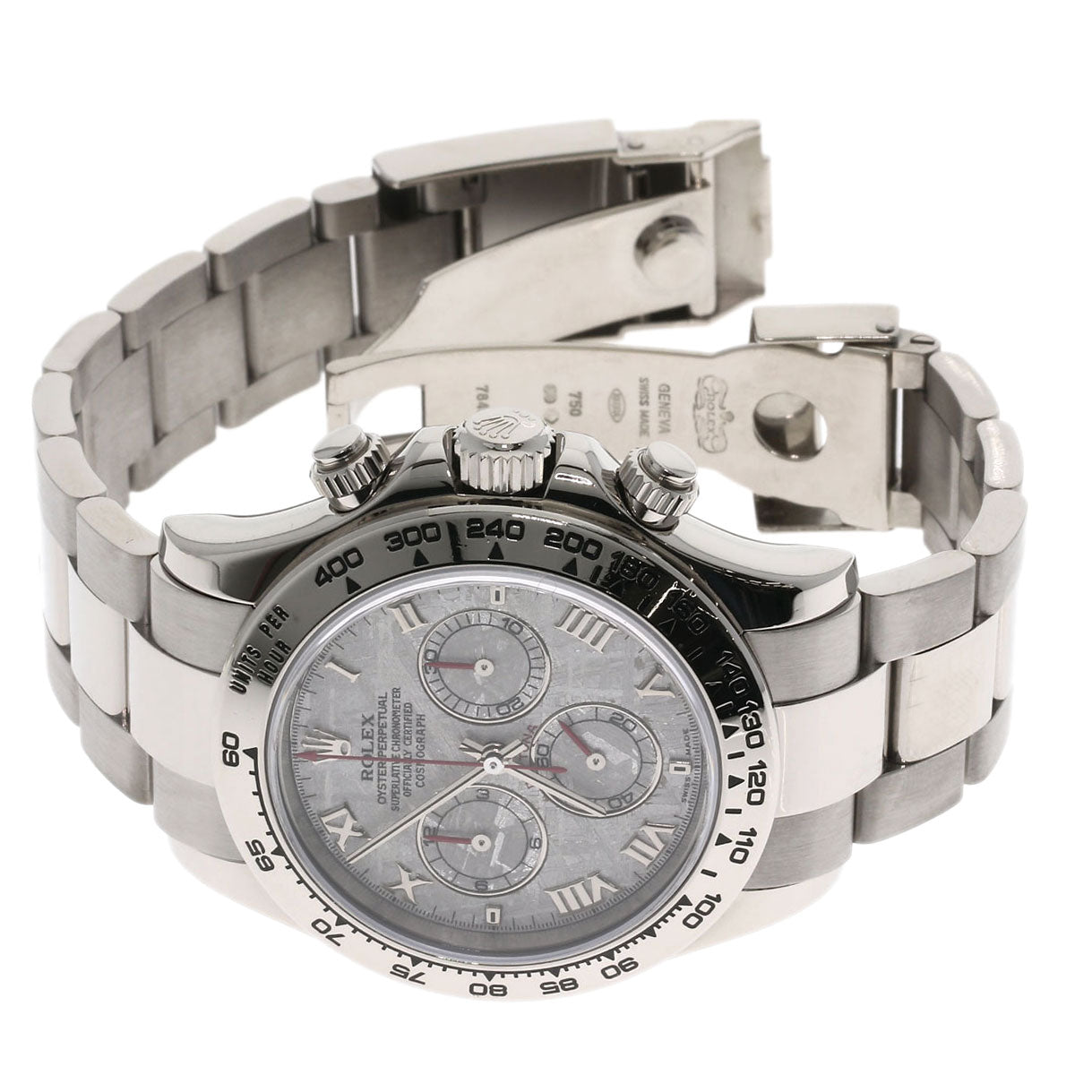 ROLEX ロレックス 116509 コスモグラフ デイトナ メテオライト 腕時計 K18WG メンズ 中古