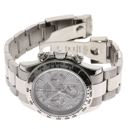 ROLEX ロレックス 116509 コスモグラフ デイトナ メテオライト 腕時計 K18WG メンズ 中古