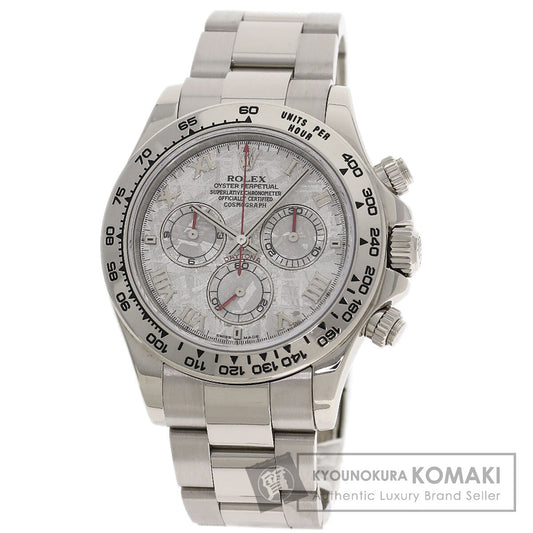 ROLEX ロレックス 116509 コスモグラフ デイトナ メテオライト 腕時計 K18WG メンズ 中古