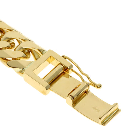 SELECT JEWELRY セレクトジュエリー 喜平 キヘイ 6面 ダブル ブレスレット K18YG メンズ 中古