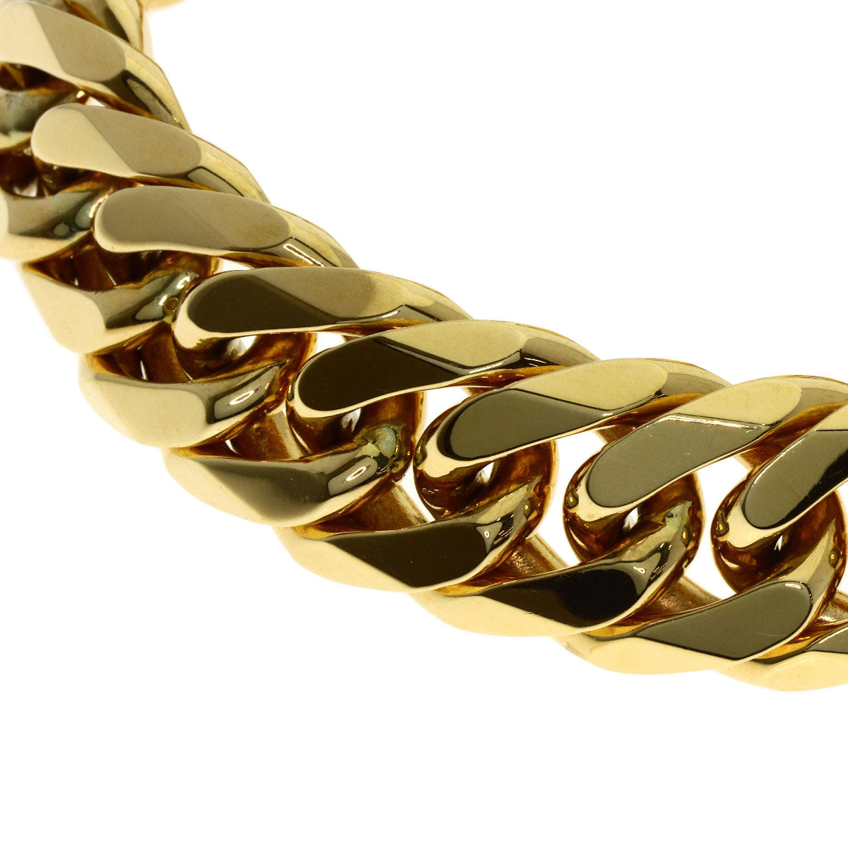 SELECT JEWELRY セレクトジュエリー 喜平 キヘイ W6面 ブレスレット K18YG メンズ 中古