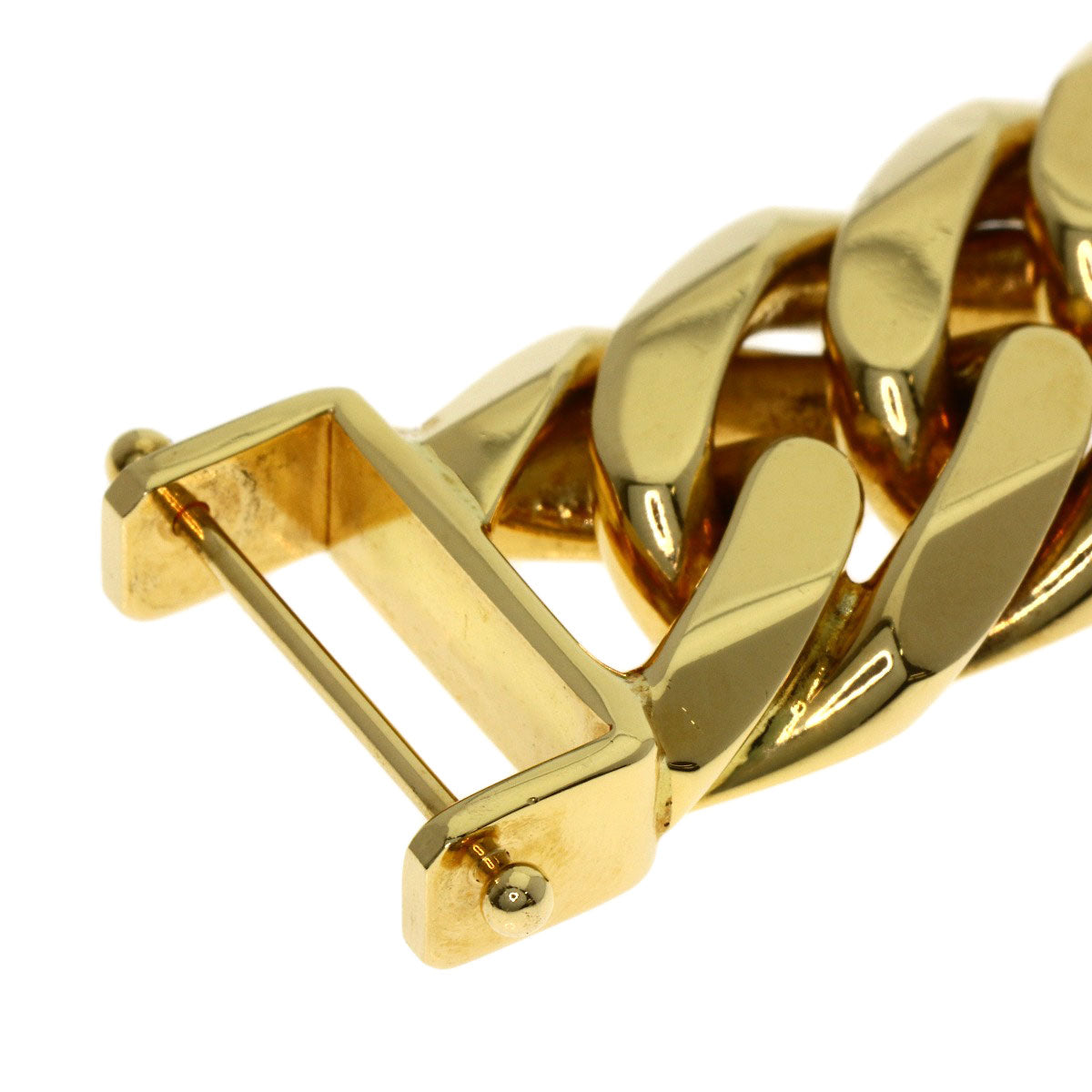 SELECT JEWELRY セレクトジュエリー 喜平 キヘイ W6面 ブレスレット K18YG メンズ 中古