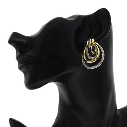 SELECT JEWELRY セレクトジュエリー ダイヤモンド イヤリング K18YG レディース 中古