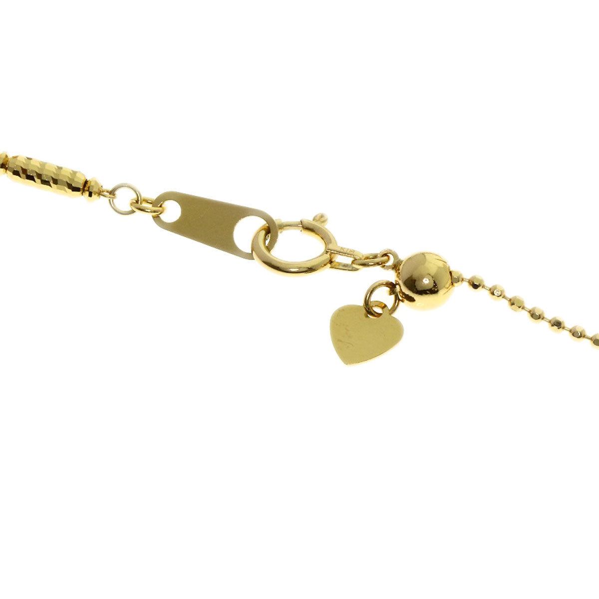 SELECT JEWELRY セレクトジュエリー ミステリー サファイア ダイヤモンド ネックレス K18YG レディース 中古