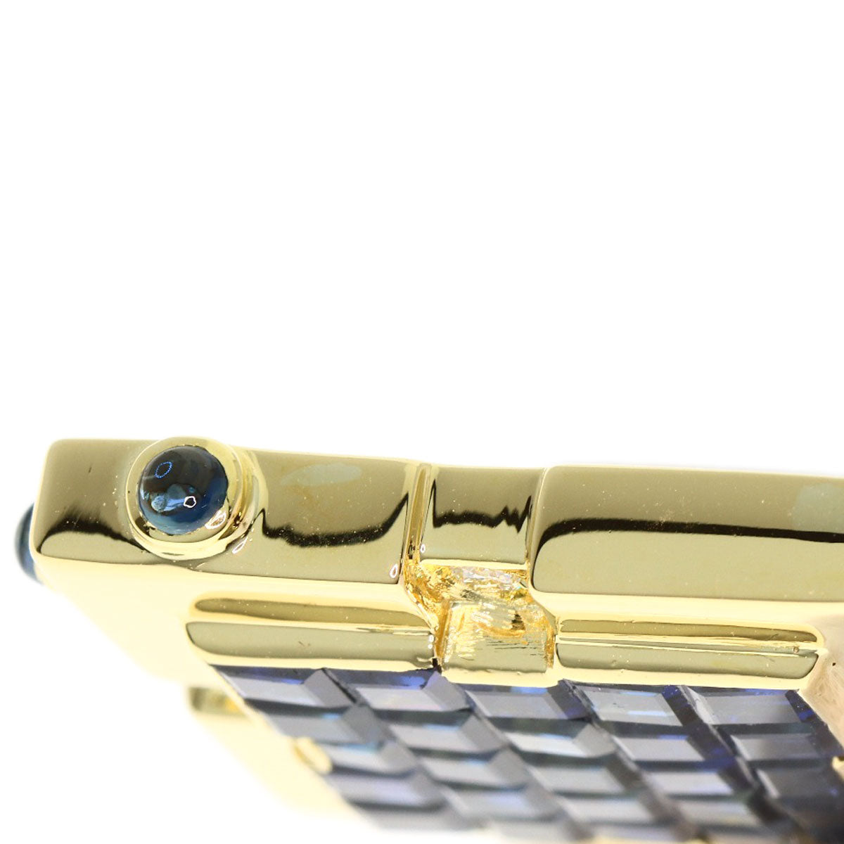 SELECT JEWELRY セレクトジュエリー ミステリー サファイア ダイヤモンド ネックレス K18YG レディース 中古