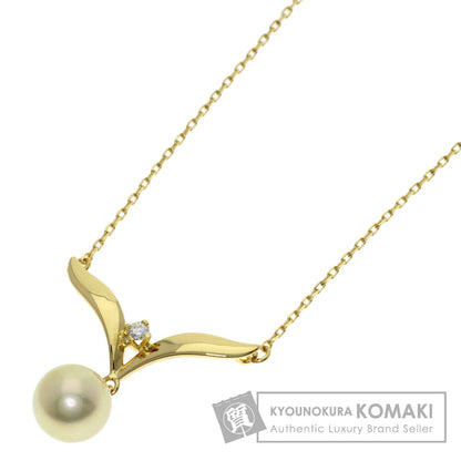 ミキモト パール 真珠 ダイヤモンド ネックレス 中古 商品画像1