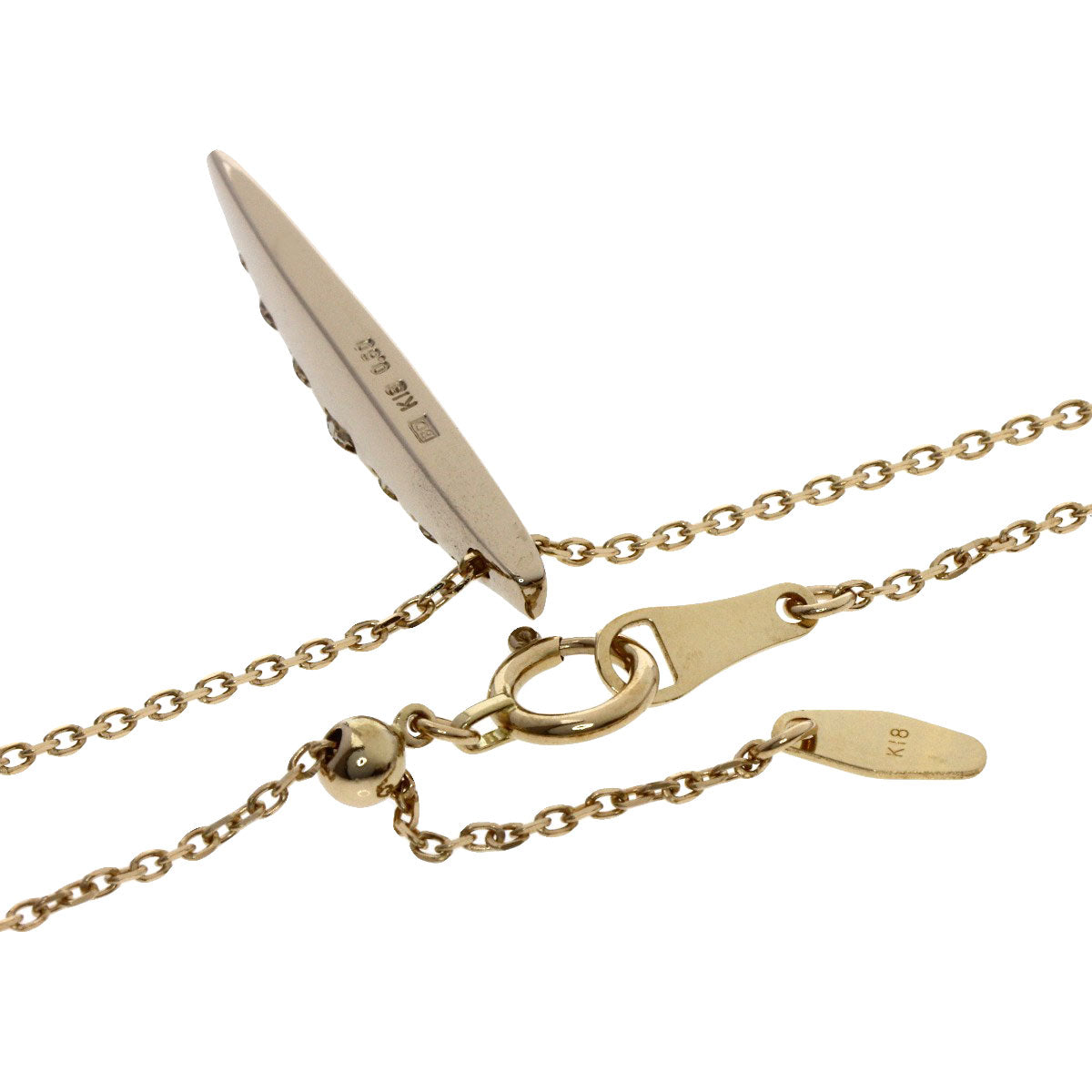 カシケイ ネイキッド ブラウンダイヤモンド ネックレス 中古 商品画像3