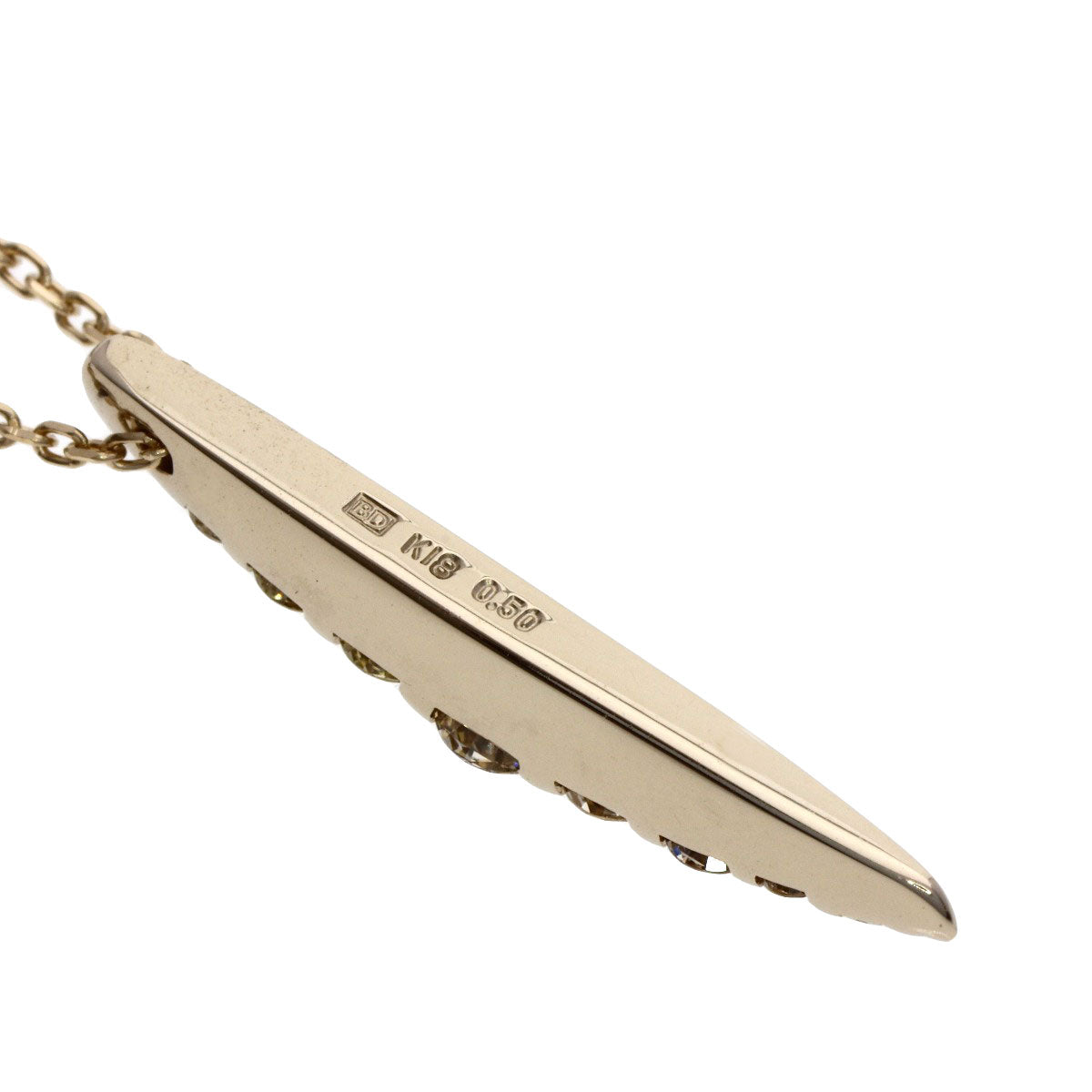 カシケイ ネイキッド ブラウンダイヤモンド ネックレス 中古 商品画像5
