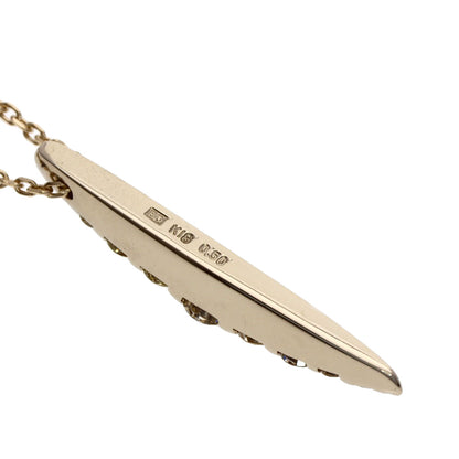 カシケイ ネイキッド ブラウンダイヤモンド ネックレス 中古 商品画像5