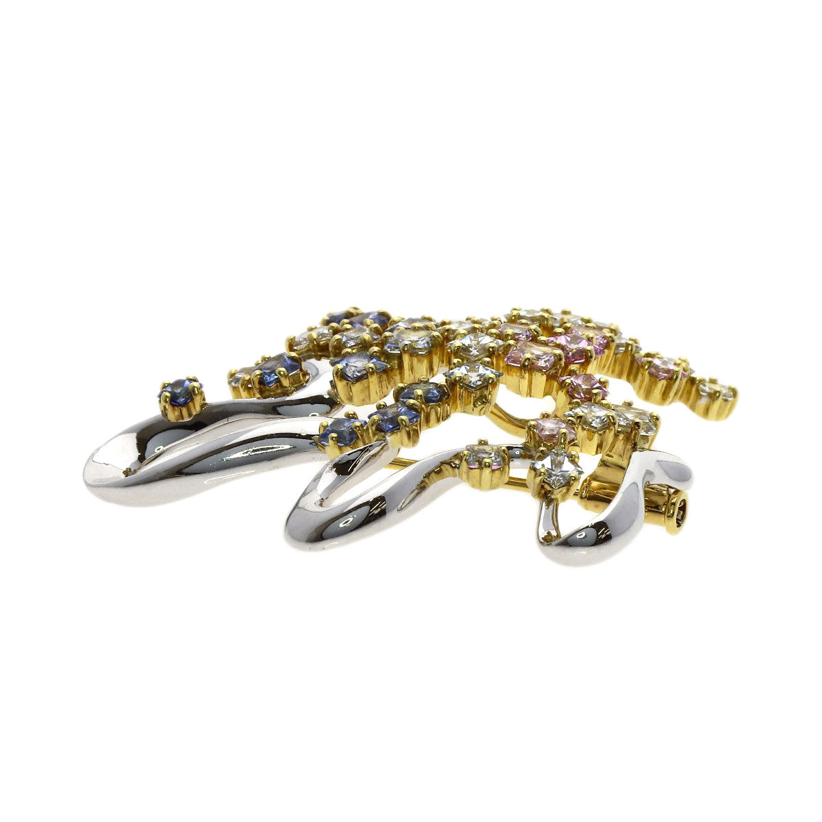 ジュネ サファイア ブローチ 中古 商品画像4