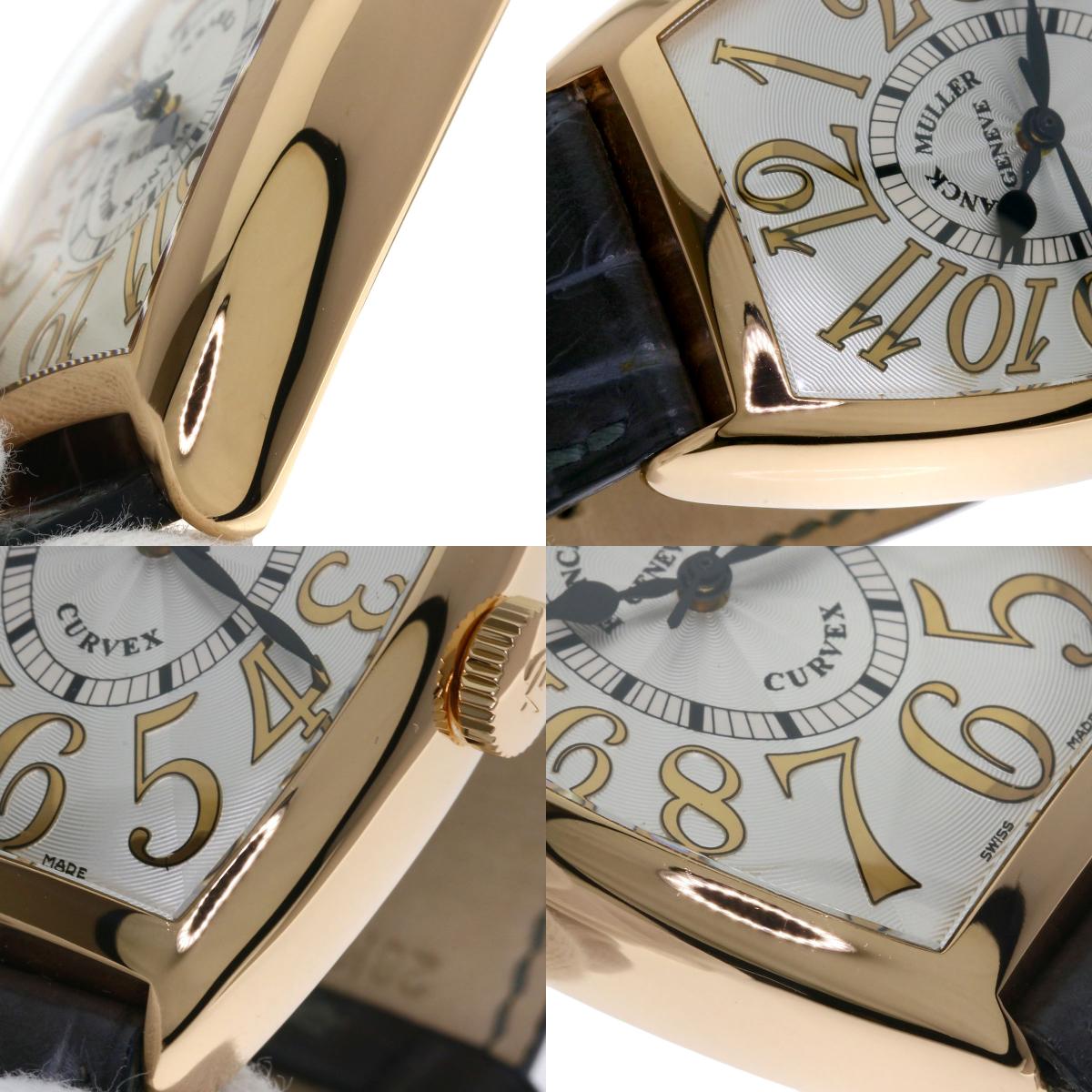 FRANCK MULLER フランクミュラー 5850SCREL トノウカーベックス 腕時計 K18PG メンズ 中古