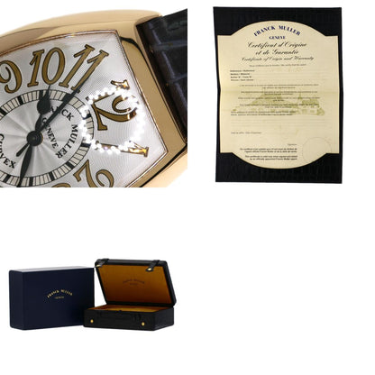 FRANCK MULLER フランクミュラー 5850SCREL トノウカーベックス 腕時計 K18PG メンズ 中古