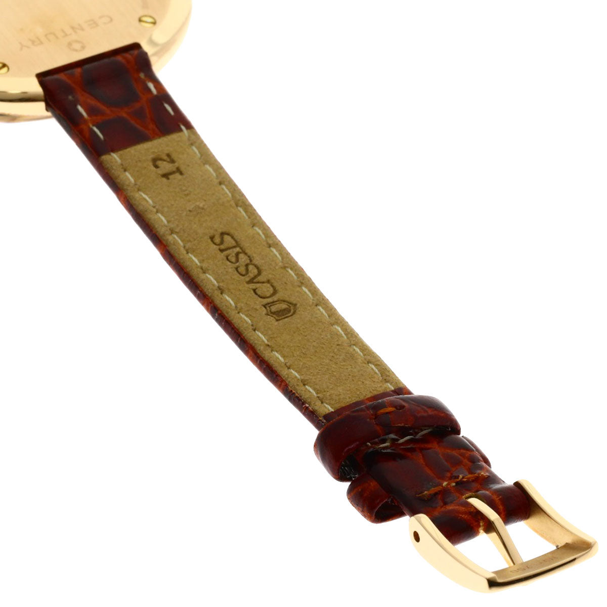 CENTURY センチュリー カリスマ 腕時計 K18PG レディース 中古
