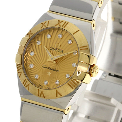 OMEGA オメガ 123.20.24.60.58.002 コンステレーション ポリッシュ 腕時計 SS レディース 中古
