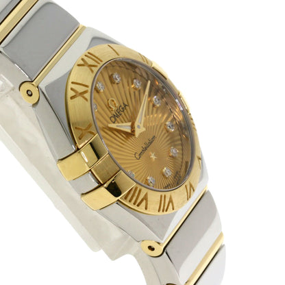 OMEGA オメガ 123.20.24.60.58.002 コンステレーション ポリッシュ 腕時計 SS レディース 中古