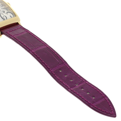 FRANCK MULLER フランクミュラー 902QZ ロングアイランド 腕時計 K18YG レディース 中古