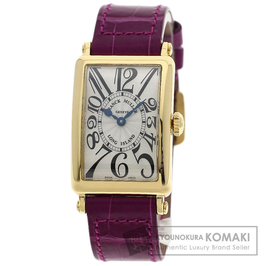 FRANCK MULLER フランクミュラー 902QZ ロングアイランド 腕時計 K18YG レディース 中古