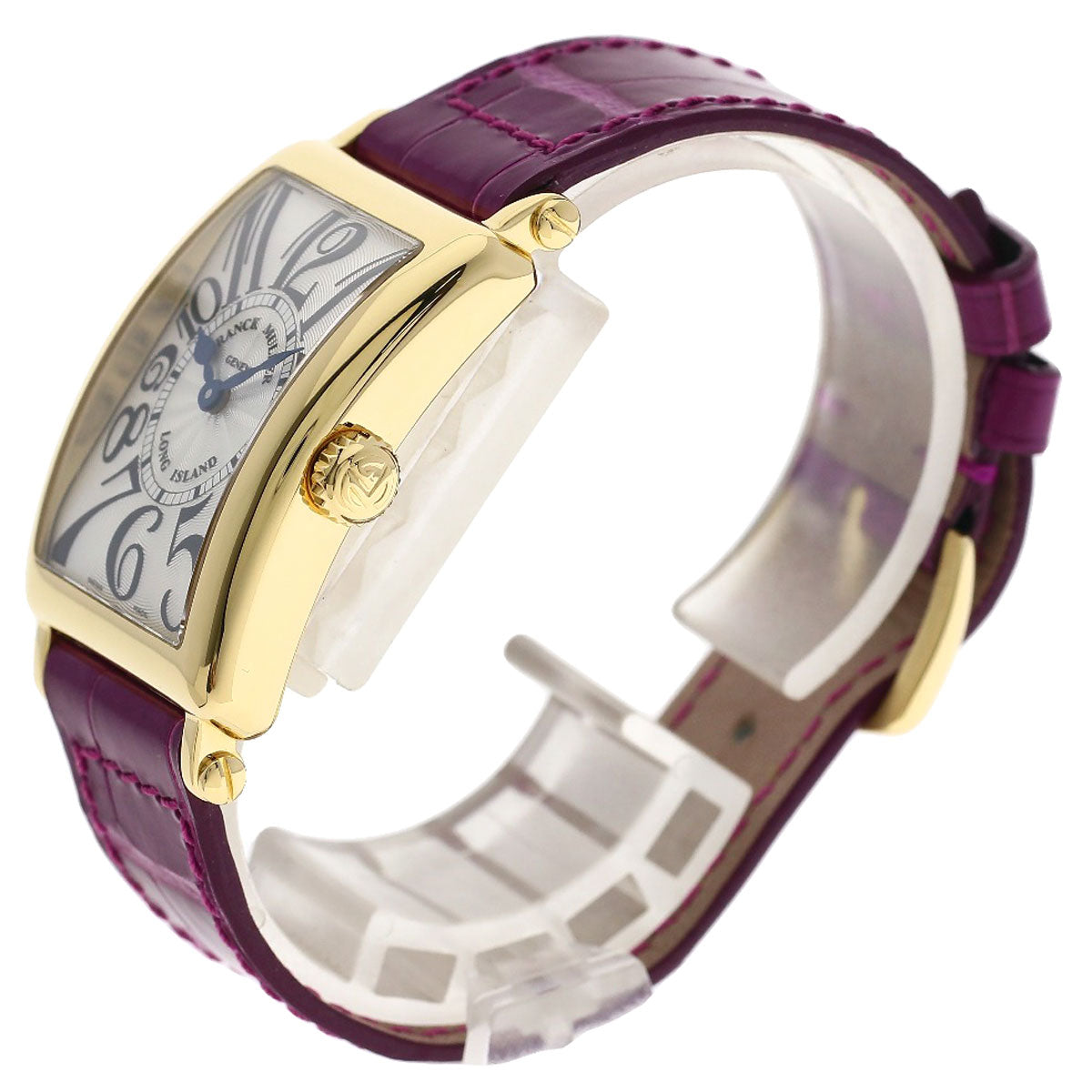 FRANCK MULLER フランクミュラー 902QZ ロングアイランド 腕時計 K18YG レディース 中古