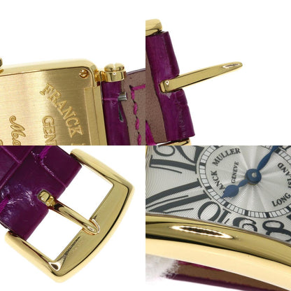 FRANCK MULLER フランクミュラー 902QZ ロングアイランド 腕時計 K18YG レディース 中古