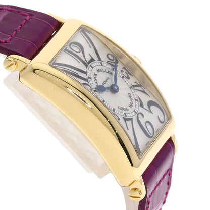 FRANCK MULLER フランクミュラー 902QZ ロングアイランド 腕時計 K18YG レディース 中古