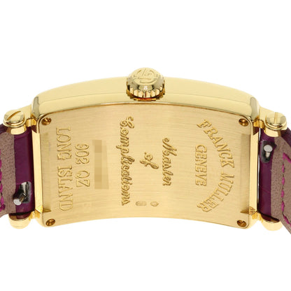 FRANCK MULLER フランクミュラー 902QZ ロングアイランド 腕時計 K18YG レディース 中古