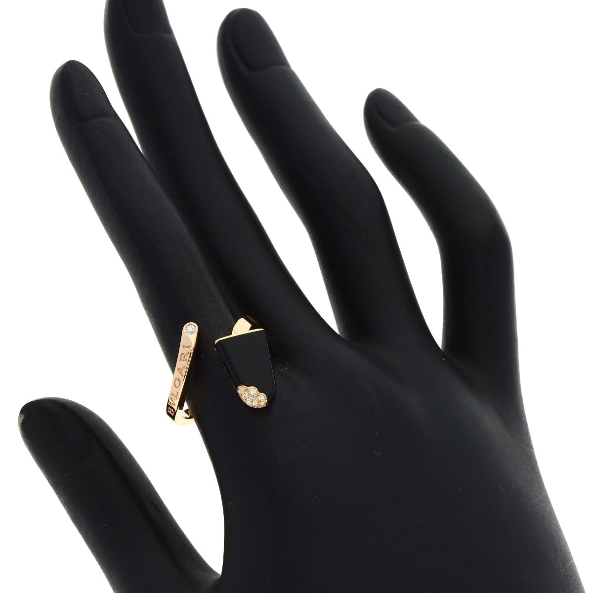 ブルガリ ジェラーティ オニキス ダイヤモンド #54 リング・指輪 中古 商品画像8