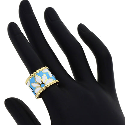 ヤーネス フラワー エナメル リング・指輪 中古 商品画像7