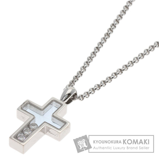 ショパール ハッピーダイヤモンド クロス ネックレス 中古 商品画像1