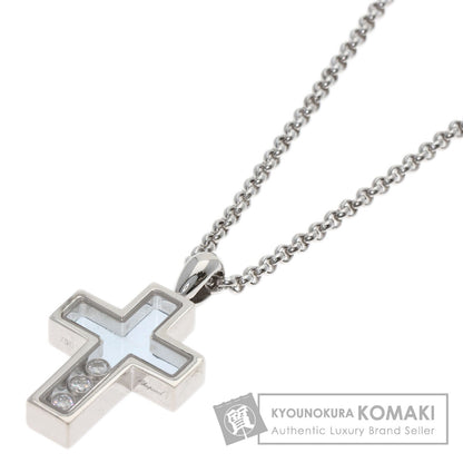 ショパール ハッピーダイヤモンド クロス ネックレス 中古 商品画像1