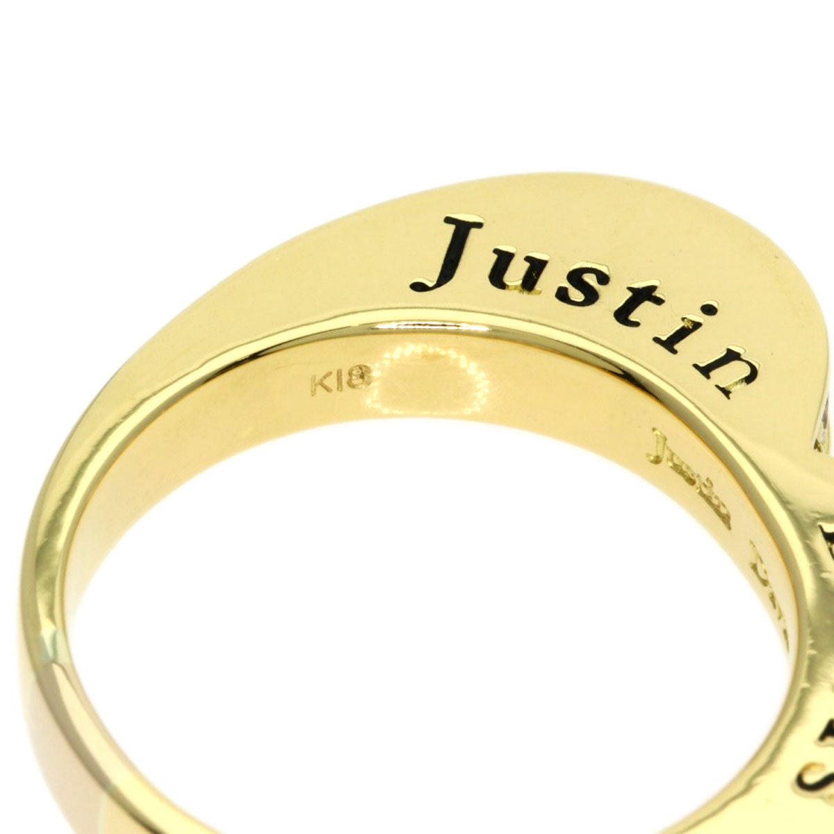 ジャスティンデイビス ハート ダイヤモンド リング・指輪 中古 商品画像6