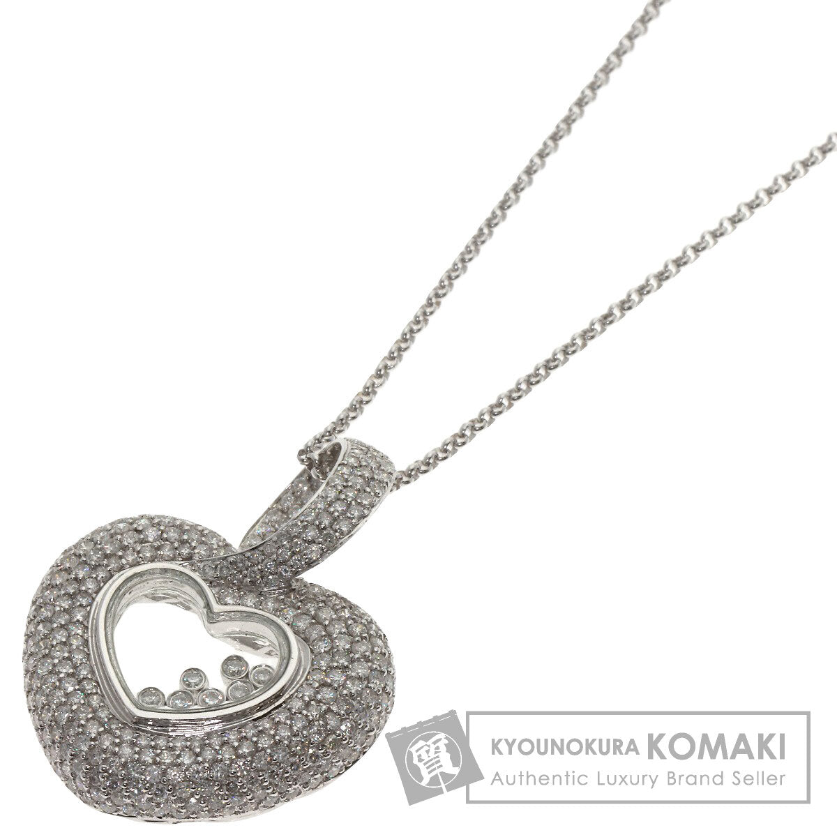 セレクトジュエリー ハート ダイヤモンド ネックレス 中古 商品画像1