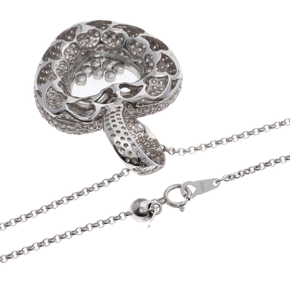 セレクトジュエリー ハート ダイヤモンド ネックレス 中古 商品画像3