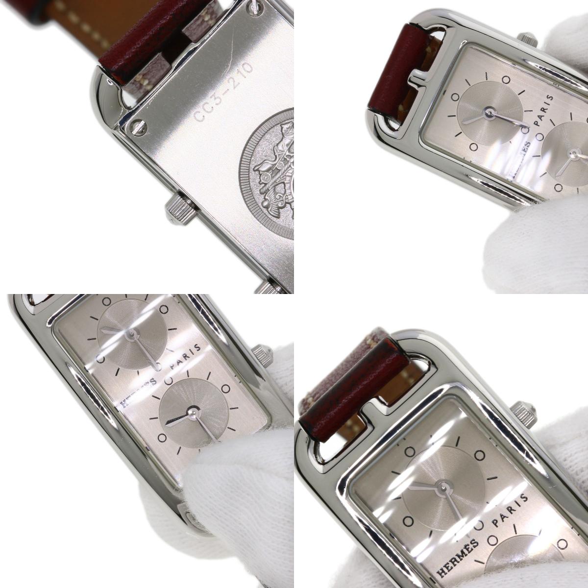 エルメス CC3.210 ケープコッド ドゥゾーン ドゥブルトゥール 腕時計 中古 商品画像19