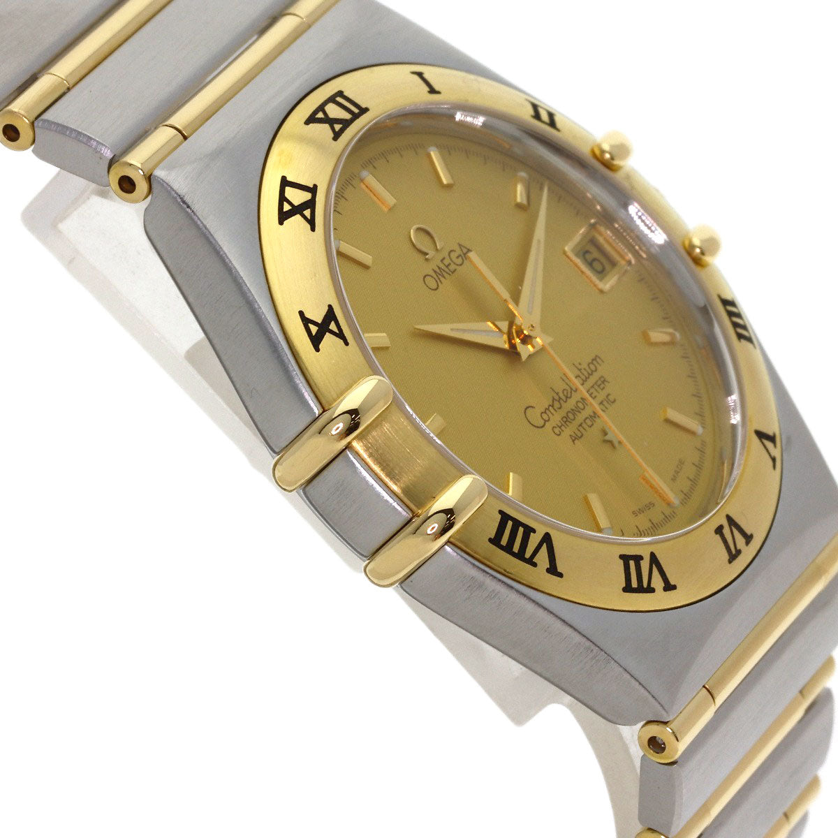 OMEGA オメガ 1202.10 コンステレーション フルバー 腕時計 SS メンズ 中古