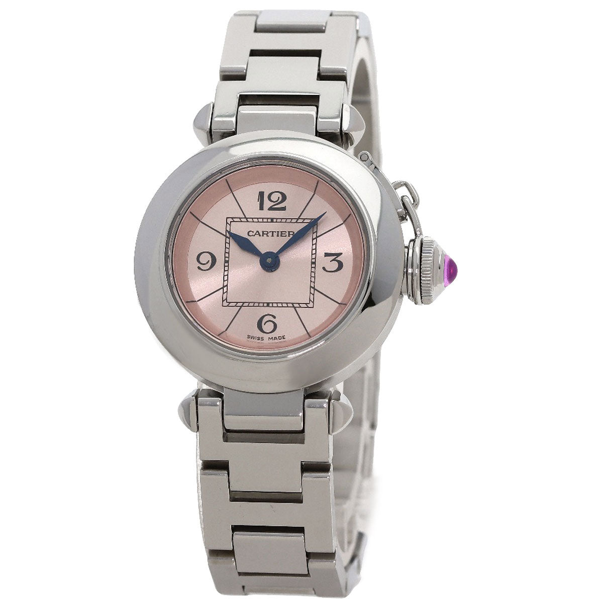 CARTIER カルティエ W3140008 ミスパシャ 腕時計 SS レディース 中古
