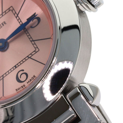 CARTIER カルティエ W3140008 ミスパシャ 腕時計 SS レディース 中古